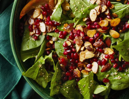 Pomegranate Spinach Salad