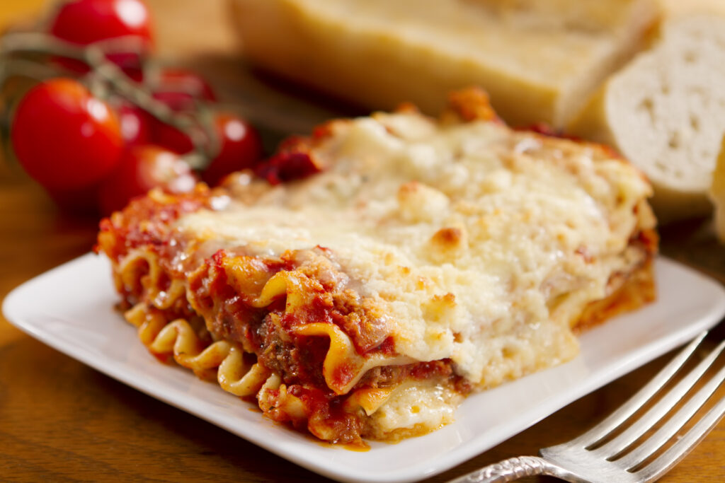 The Safe Haven Lasagna recipe