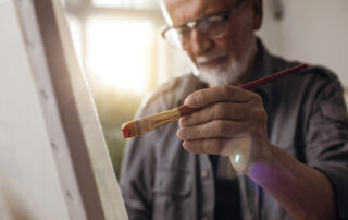 Give Abstract Painting a Try! The Safe Haven Haven Retirement