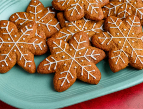 Gingerbread Snowflakes